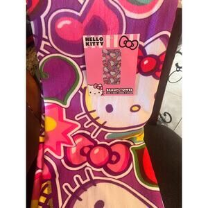Hello Kitty cherry summer Beach Towel 27 * 54